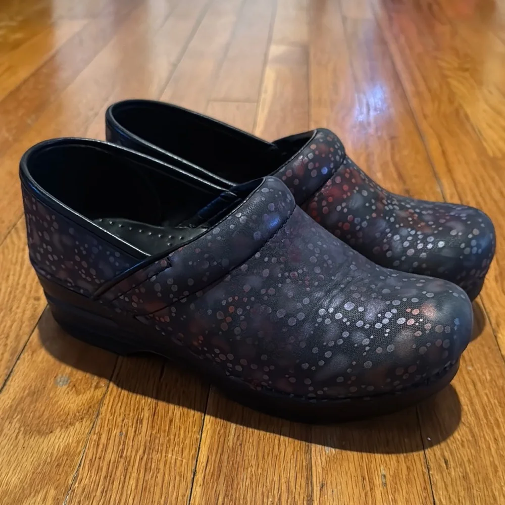 Dansko Patterned Clogs - Picture 7 of 8